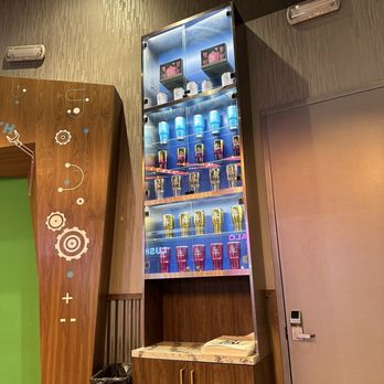 The Tipsy Robot - Tumblers on display - Bars Near Me - Las Vegas, Nevada The Tipsy Robot - Tumblers on display - Bars Near Me - Las Vegas, Nevada