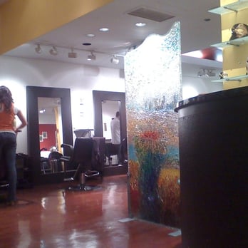XEX Salon - View to one side while seated waiting area - Hair Salons Near Me - Chicago, Illinois XEX Salon - View to one side while seated waiting area - Hair Salons Near Me - Chicago, Illinois