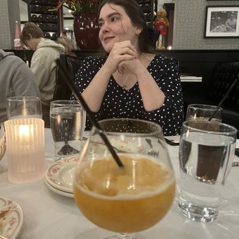 Maggiano's Little Italy - Peach Bellini - Italian Near Me - Austin, Texas