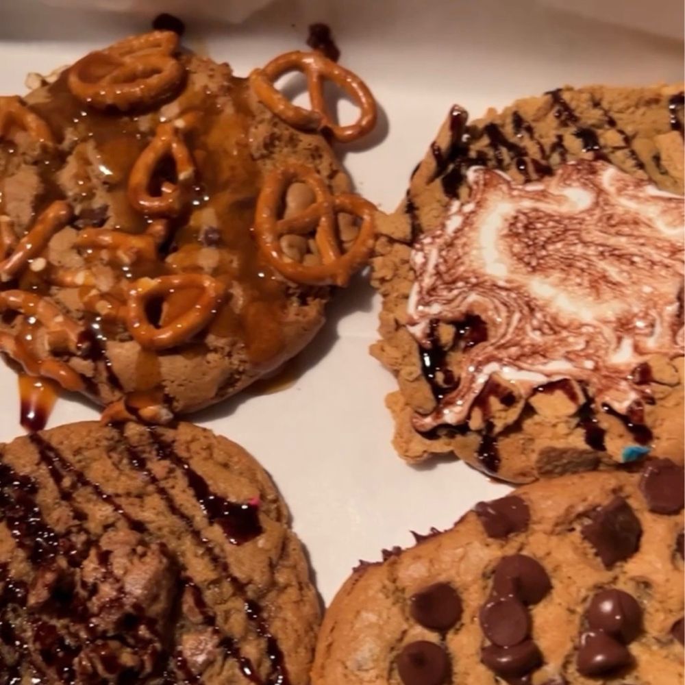 The Cookie Connect - The Classic S'mores Salted Caramel Pretzel Stuffed Peanut Butter Cup - Desserts Near Me - Bloomfield, New Jersey