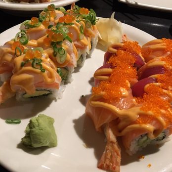 Sen Dai Sushi - Train Roll 6 7 Pcs (left) & Mizuno Roll 6 7 Pcs - Japanese Near Me - Milpitas, California Sen Dai Sushi - Train Roll 6 7 Pcs (left) & Mizuno Roll 6 7 Pcs - Japanese Near Me - Milpitas, California