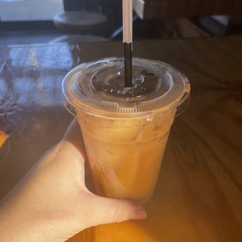 Doomsday Coffee & Roasterie - Shaken brown sugar latte - Coffee Roasteries Near Me - Siloam Springs, Arkansas Doomsday Coffee & Roasterie - Shaken brown sugar latte - Coffee Roasteries Near Me - Siloam Springs, Arkansas