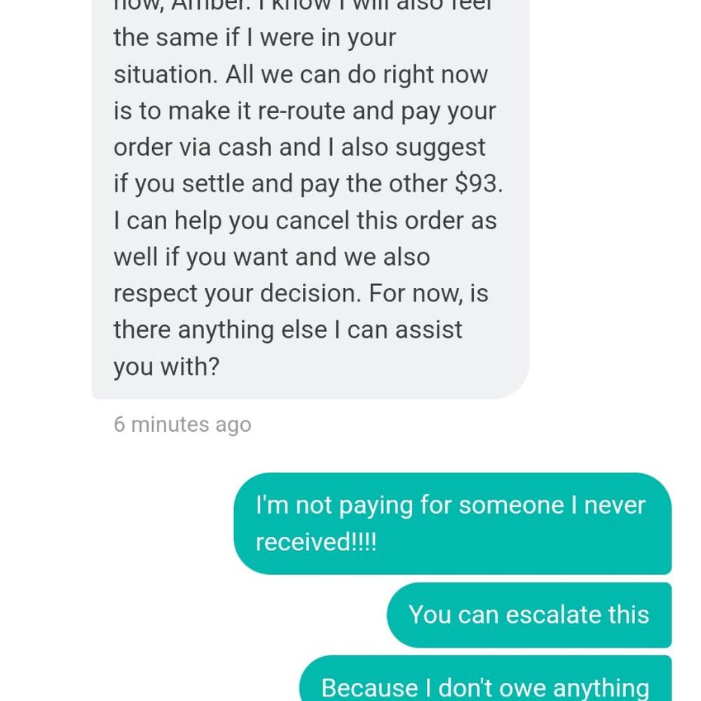 Smoakland Weed Delivery - Screenshot of chat - Cannabis Dispensaries Near Me - Oakland, California