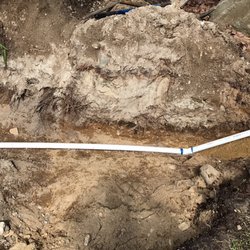 Northeast Water Leaks - This is part of the new return line.