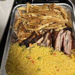 combo 1 Chicken / Spare Ribs