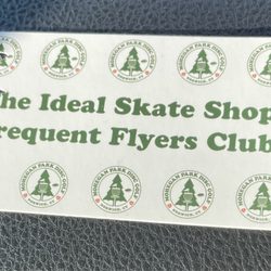 Ideal Skateshop - Rewards card