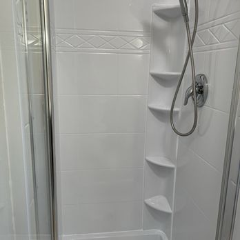 Bath Fitter - Corner shower - General Contractors Near Me - Newark, California Bath Fitter - Corner shower - General Contractors Near Me - Newark, California