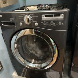 Quick Reliable Appliance Repair - LG front-load washer repair - fixed spin cycle malfunction and restored proper drainage in this laundry essential.