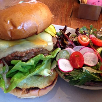 Finch & Fork - The best burger ever.  The special sauce and b&b pickles are incredible! - New American Near Me - Santa Barbara, California