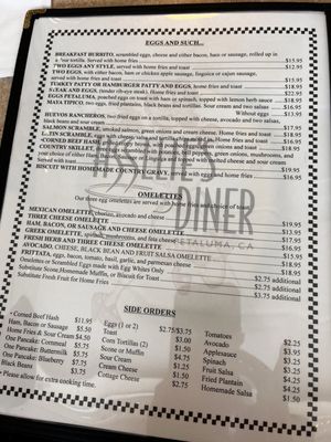 Menu photo 3 Hallie's Diner Petaluma, CA