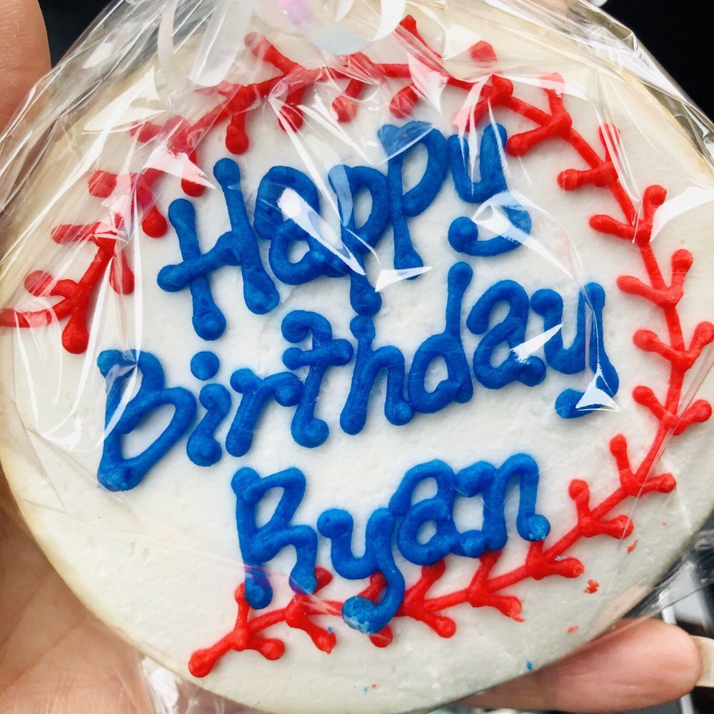 Perfect! Sugar cookies with stitching