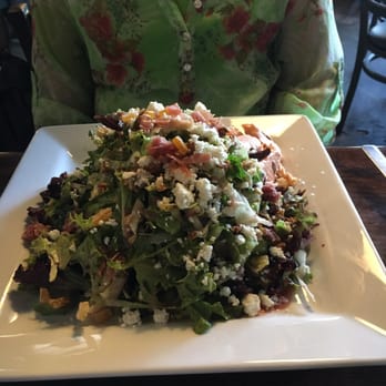 Ricos World Kitchen - Grilled salmon salad - New American Near Me - Buford, Georgia Ricos World Kitchen - Grilled salmon salad - New American Near Me - Buford, Georgia