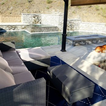 City Ready Pool Plans - (3) 24" laminar waterfalls on varying raised bond beams and our 90 degree spillway from the 10' x 9' spa. - Pool & Hot Tub Service Near Me City Ready Pool Plans - (3) 24" laminar waterfalls on varying raised bond beams and our 90 degree spillway from the 10' x 9' spa. - Pool & Hot Tub Service Near Me