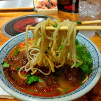 Kungfu Kitchen - Hand pulled noodles in spicy soup with beef and veggies - Dim Sum Near Me - New York, New York Kungfu Kitchen - Hand pulled noodles in spicy soup with beef and veggies - Dim Sum Near Me - New York, New York