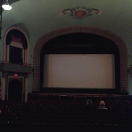 Inside restored theater Inside restored theater
