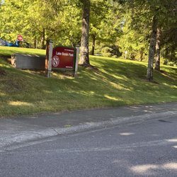 Lake Boren Park - Entrance and signage