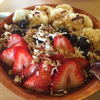 Island Style Cafe - Acai bowl w/ toasted coconut!!! So yummy - Hawaiian Near Me - Santee, California