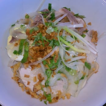 Pho Binh - #11 Pho Ga Kho - Medium. Note the hard boiled egg. - Vietnamese Near Me - Houston, Texas