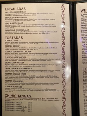 Menu photo 3 Los Reyes Bar and Grill Wildomar, CA