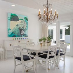 JG Gordon Interiors - Contemporary Coastal Dining Room