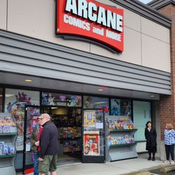 Arcane Comics - Exterior on Free Comic Book Day 2024 (5/4/24)