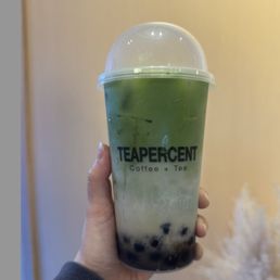Matcha Latte with Oat Milk, 80% Sweetness