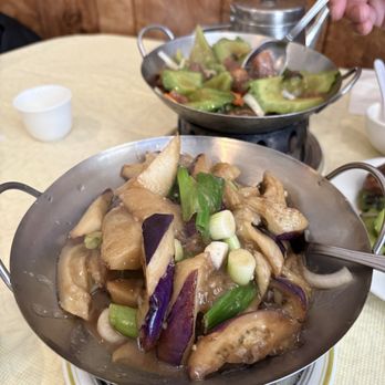 Silver Lake Seafood Restaurant - Eggplant with salty fish in clay pot - Chinese Near Me - San Mateo, California Silver Lake Seafood Restaurant - Eggplant with salty fish in clay pot - Chinese Near Me - San Mateo, California