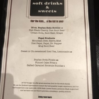 317 Burger - Updated menu as of 3/10/18 - Burgers Near Me - Indianapolis, Indiana