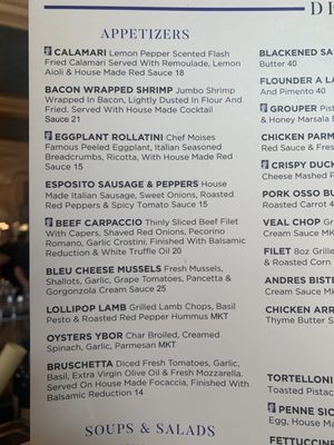 Menu photo 8 Bootleggers Brewing Tampa, FL