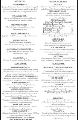 Menu photo 2 Morgan's American Grill New Market, MD
