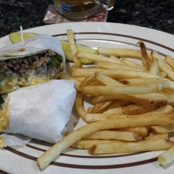 Philly Bar & Lounge - Philly cheese steak wrap. - Bars Near Me - Latham, New York