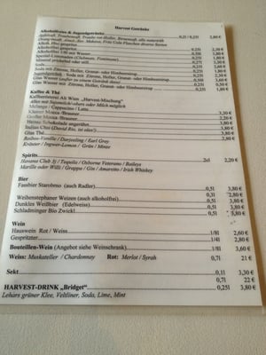 Menu photo 2 Harvest Vienna, 9