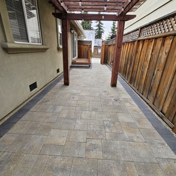 System Pavers - Finished product of paving job. - Landscaping Near Me - San Rafael, California System Pavers - Finished product of paving job. - Landscaping Near Me - San Rafael, California