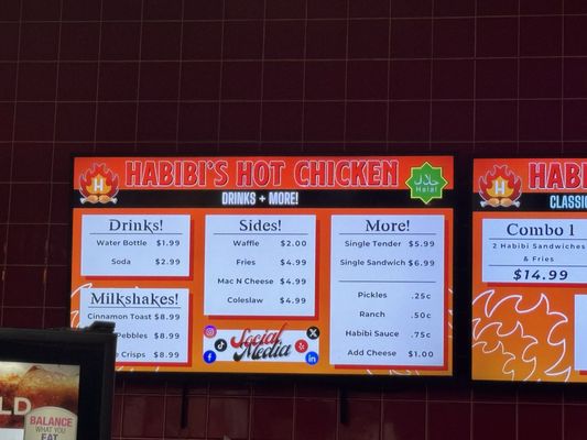 Menu photo 3 Habibi's Hot Chicken Glendora, CA Menu photo 3 Habibi's Hot Chicken Glendora, CA