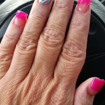 City Nails & Spa - Love the star rhinestones in this design !! - Nail Salons Near Me - Lansing, Illinois City Nails & Spa - Love the star rhinestones in this design !! - Nail Salons Near Me - Lansing, Illinois