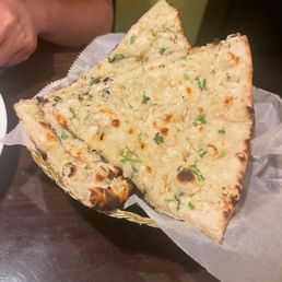 Garlic naan Garlic naan