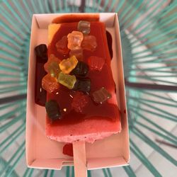 Holy Pops - ManBerry with chamoy and gummy bears