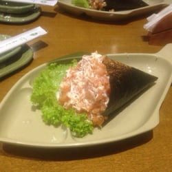 Iwata - Temaki de Salmão sem Cebolinha da namorada, pq o meu é Completo sempre!