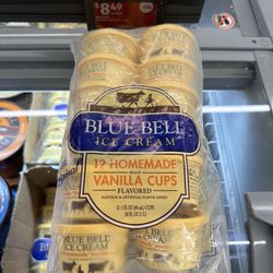 ALDI - Blue bell ice cream in small cups - couldn't find this at other stores