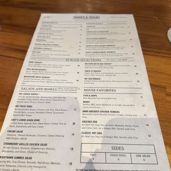 Smoke & Grain - Menu (Aug 2026) - Burgers Near Me - Gilbert, Arizona