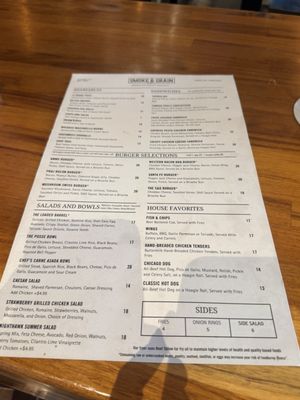 Menu photo 2 Smoke & Grain Gilbert, AZ