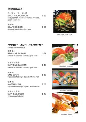 Menu photo 4 Shinobu Sushi North York, ON