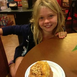 Marketplace - Sticky bun and latte - so good on a misty morning