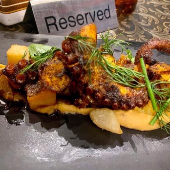 The Cigar Cellar - Grilled Spanish Octopus - Cigar Bars Near Me - Kennesaw, Georgia