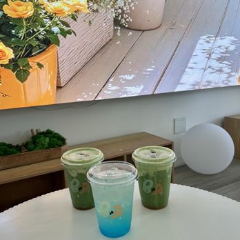 Before n After - Jeju Tangerine Matcha Latte & Aloe-ha - Coffee & Tea Near Me - La Palma, California Before n After - Jeju Tangerine Matcha Latte & Aloe-ha - Coffee & Tea Near Me - La Palma, California