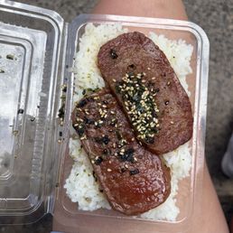Spam and rice