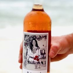 Arché Winery & Vineyard - Arché Texas Rosé beachside. This is the way we roll by the sea.