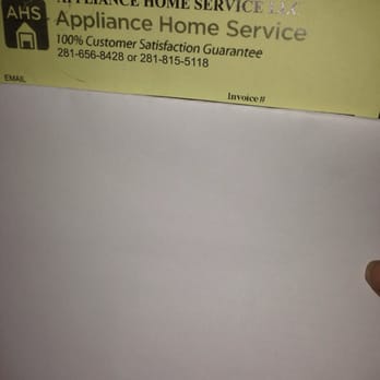 Appliance Home Service - Appliances & Repair Near Me - Houston, Texas