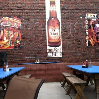 Jack Russell Fish - Outdoor patio at Jack Russell's. - Seafood Near Me - Benton, Illinois Jack Russell Fish - Outdoor patio at Jack Russell's. - Seafood Near Me - Benton, Illinois