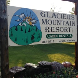The name of the pace is misleading. It's 5 miles away from the entrance to the Glacier Park and right next to the highway.